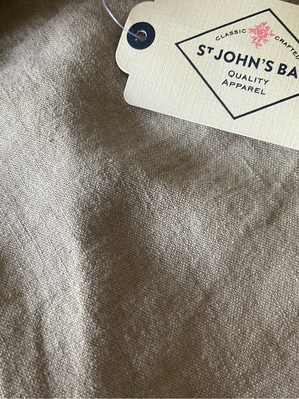 NWT St. John’s Bay Linen Blend Shorts Size Large - Picture 5 of 6